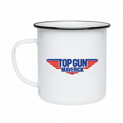Кружка эмалированная Top Gun. Maverik - PrintSalon