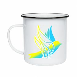 Кружка емальована Україна Ластівка - PrintSalon