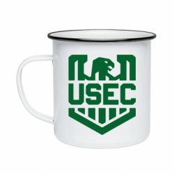 Кружка емальована USEC Emblem Escape from Tarkov - PrintSalon