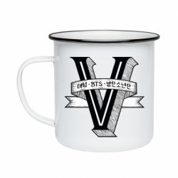 Кружка емальована V - PrintSalon