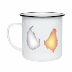 Кружка емальована Venom Carnage Eyes - PrintSalon