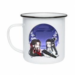 Кружка емальована Вей Ін та Лань Чжань - PrintSalon