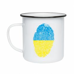 Кружка эмалированная Відбиток Українця - PrintSalon