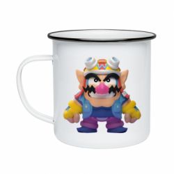Кружка эмалированная Wario - PrintSalon