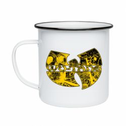 Кружка эмалированная Wu-Tang logo art - PrintSalon