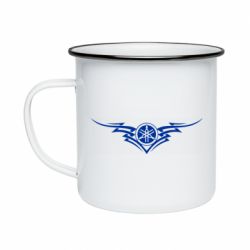 Кружка эмалированная Yamaha Lines Art - PrintSalon
