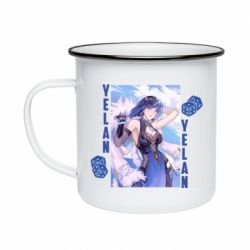 Кружка эмалированная Yelan art - PrintSalon