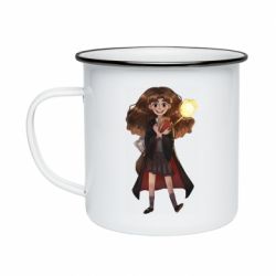 Кружка емальована Кумедна Герміона - PrintSalon