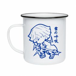 Кружка эмалированная Зеницу Агацума - PrintSalon