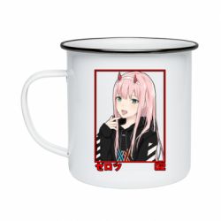 Кружка эмалированная Zero Two Modern Style - PrintSalon