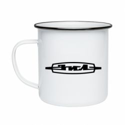 Кружка эмалированная ЗиЛ логотип - PrintSalon