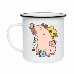 Кружка эмалированная Be Capy - PrintSalon