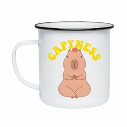 Кружка емальована Capyness