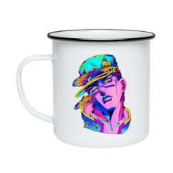 Кружка эмалированная Jotaro Disc - PrintSalon