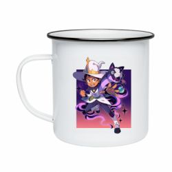 Кружка эмалированная Луз с палисманом - PrintSalon