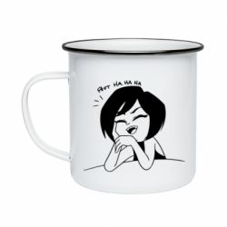 Кружка эмалированная Marie - PrintSalon