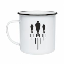 Кружка эмалированная Минометчики - PrintSalon