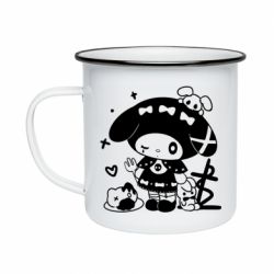 Кружка емальована My Melody - PrintSalon