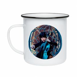 Кружка емальована Playing Wednesday - PrintSalon