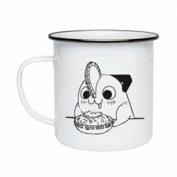 Кружка эмалированная Почита - PrintSalon