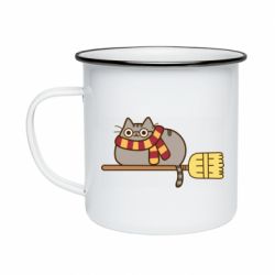Кружка емальована Pusheen Harry Potter - PrintSalon