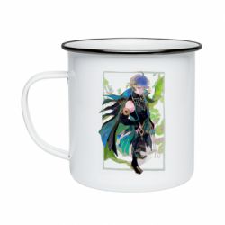 Кружка эмалированная Standing Alhaitham - PrintSalon