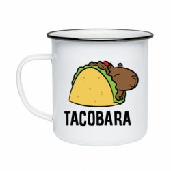 Кружка эмалированная Tacobara - PrintSalon