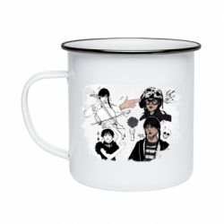 Кружка емальована Уенздей Аддамс - PrintSalon