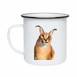 Кружка эмалированная Большой шлёпа - PrintSalon