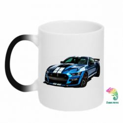 Чашка-хамелеон 2020 Ford Mustang Shelby GT500 - PrintSalon