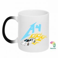 Чашка-хамелеон A4 Lamba And Fire - PrintSalon
