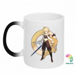 Чашка-хамелеон Aether Genshin Impact - PrintSalon