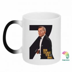 Чашка-хамелеон Агент 007 Не Время Умирать - PrintSalon