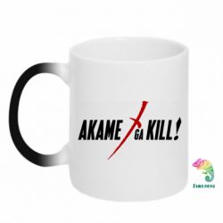 Чашка-хамелеон Akame ga Kill - PrintSalon
