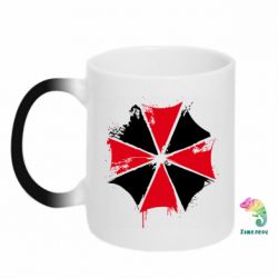 Чашка-хамелеон Амбрела арт бризки - PrintSalon