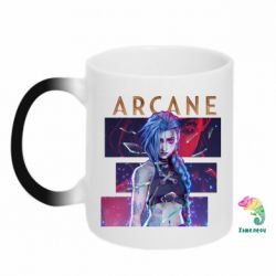 Чашка-хамелеон Arcane tv LoL