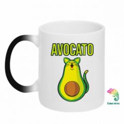 Чашка-хамелеон Avocato - PrintSalon