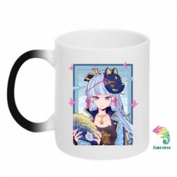 Чашка-хамелеон Аяка в рамке - PrintSalon