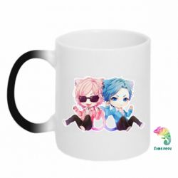 Чашка-хамелеон Ayato and Yuri - PrintSalon