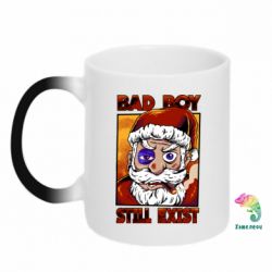 Чашка-хамелеон Bad Santa