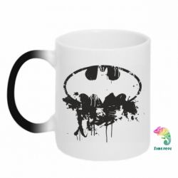 Чашка-хамелеон Batman Paint - PrintSalon