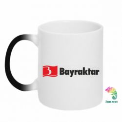 Кружка-хамелеон Bayraktar Logo