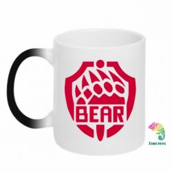 Чашка-хамелеон BEAR Emblem Escape from Tarkov