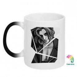 Чашка-хамелеон Black and white Damiano - PrintSalon