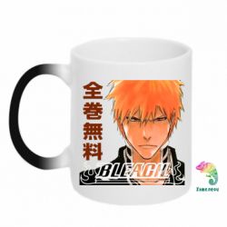 Чашка-хамелеон Bleach Ichigo Art - PrintSalon