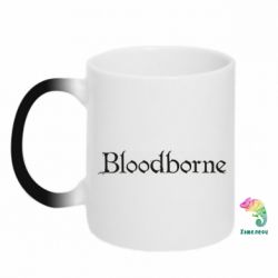 Чашка-хамелеон Bloodborne logo