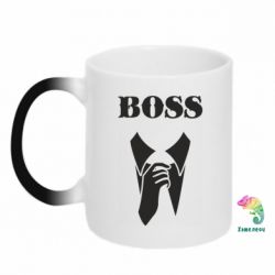 Чашка-хамелеон Boss Costume - PrintSalon