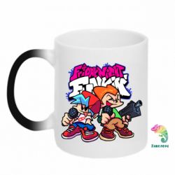 Чашка-хамелеон Boyfriend And Pico