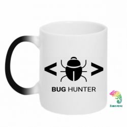 Чашка-хамелеон Bug Hunter - PrintSalon