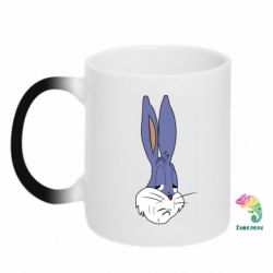 Чашка-хамелеон Bugs Bunny Meme Face - PrintSalon